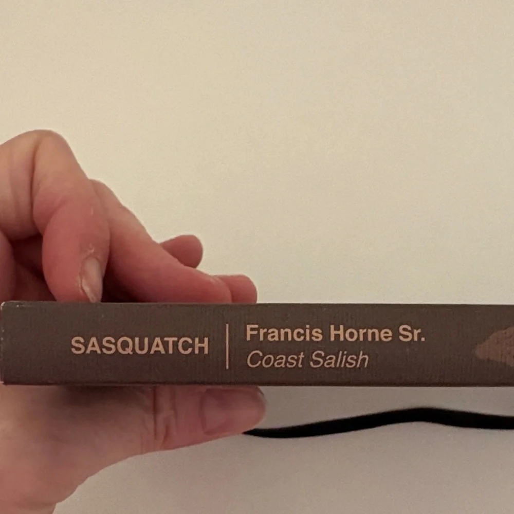 Native Northwest Brown Sasquatch Journal Art by‎ Indigenous Artists Francis Horn